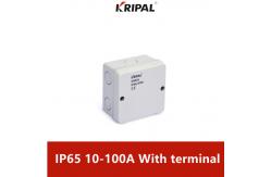 China 10-100Amp IP65 Surface Mount Outdoor Junction Boxes With Terminal supplier