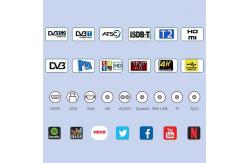 China OEM Android Smart TV 4K UHD 22-100 Inch Customizable LED Screen supplier