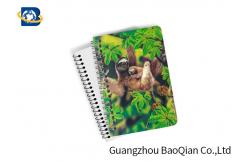 China A4 A5 A6 3D Lenticular Notebook Eco - Friendly Material For Student Stationery supplier