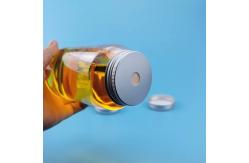 China 650ml Empty Milk Tea Plastic Beverage Bottle With Aluminum Screw Lid supplier
