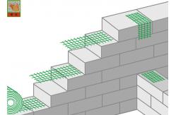 China Lightweight Grout Stop Mesh Netting PP Materials For Construction supplier