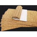 1/8 Inch Thick Self Adhesive Cork Pads for Protecting Furniture Surfaces Glass Divider for sale