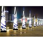 Taffeta Fabric Inflatable Lighting Decorations / Party Inflatable Cone for sale