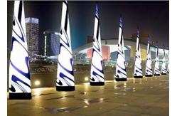 China LED Light Inflatable Standing Cone,Lighting Decoration Inflatables supplier