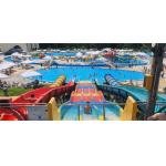 Craiova Swimming Pool Water Slide Sets Fiberglass Huge Water Park Slides