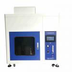 Plastic Horizontal And Vertical Flame Test Chamber Touch Screen IEC60950-11-10