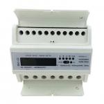 LCD Display Din Rail KWH Meter , 3 phase power meter kwh Active Energy Measurement for sale