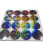 Custom Security Holographic Label Stickers Adhesive And Void For Seal Void Sticker for sale