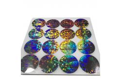 China Custom Security Holographic Label Stickers Adhesive And Void For Seal Void Sticker supplier