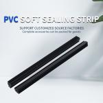                    PVC Extrusion Weather Rubber Soft Sealing Strip Rubber Extrusion              for sale