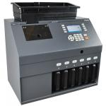 Kobotech LINCE-60C 6 Channels Value Coin Sorter Counter counting sorting machine(ECB 100%) for sale