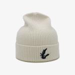 Custom Cuff Cap Embroidery Cute  Plain  Winter Hats Knitted Warm Beanie Hats
