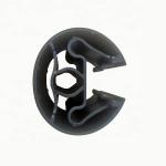 Industrial Warehouse Pallet Rack Upright Guards , Pallet Rack Column Protectors
