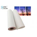 Matt Pigment Artist Inkjet Poly Cotton Canvas Paper 44 Inch 30m For Printing for sale