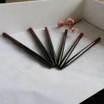 Customizable Waterproof Eyebrow Pencil , Black Great Eyebrow Pencil With Brush