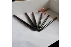 China Customizable Waterproof Eyebrow Pencil , Black Great Eyebrow Pencil With Brush supplier