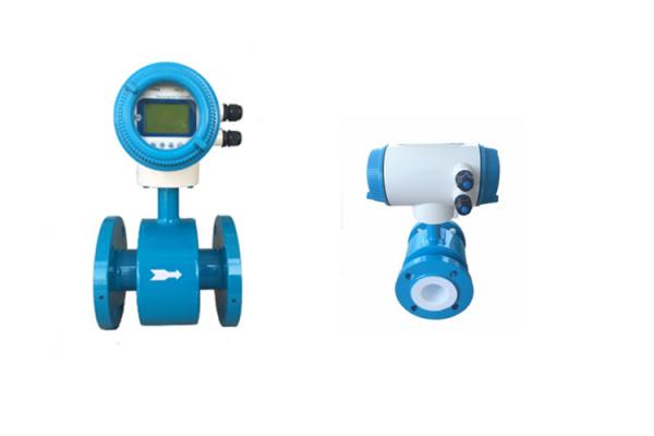 Conductive Fluids Electromagnetic Flow Meter , Magnetic Water Flow Meter