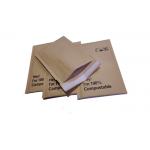 Kraft Bubble PBAT Biodegradable and Compostable Bags With Self Sealing for sale