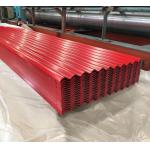 Corrugated Roofing Sheet By Color Coated Pre Painted Aluminium Coil For House for sale