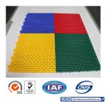 No Bulging Polypropylene Interlocking Sports Tiles Eco-Friendly