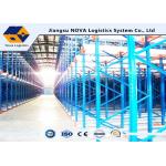 Channel Type Radio Shuttle Racking , High Density Warehouse Pallet Racking for sale