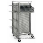 Wire  Rack with the wheels for the clothing for sale