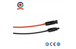 China TUV 12AWG 4mm Solar Panel Extension Cable Wire 1 Set supplier