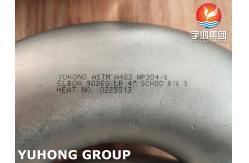 China ASTM A403 WP304 S 90DEG LR Elbow  SS SEAMLESS Change Pipeline Direction supplier