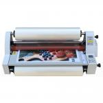 PRY-V480 Mini Heated Rubber Roll Manual Film Laminator for sale