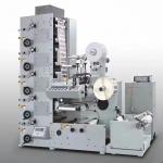 Multi Color Self Adhesive Car Sticker Flexo Label Printing Machine 6 Colour for sale