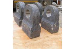 China High Low Chromium 735 Mpa Cast Iron Crusher Hammers Mining Machine Spare Parts supplier