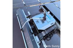 China Physical Cleaning Principle Crawler Cleaning Robot for Large Area Solar Panel Cleaning supplier