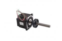 China NEMA34 1.8 Degree Stepper Angle 86mm Hybrid Stepper Motor With Screw supplier