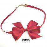 China High quality red satin packing bow  for gift box for sale