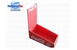 China Lightweight Counter Display Boxes Cardboard B Flute For Beverage Cola supplier