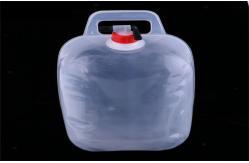 China 2.5 Gallon Flexible 10 Ltr Plastic Jerry Can Collapsible Semi Folding supplier