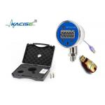 High Accuracy Precision Pressure Sensor Digital Storage Oil Pressure Gauge IP66 for sale