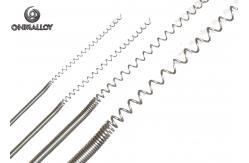 China Home Appliance Heating Spring Wire 0Cr25Al5 FeCrAl Wire 0.9mm Long Service Life supplier