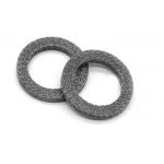 Sus 2mm Size Knitted Stainless Steel Mesh Width 22mm For Gas Liquid Filter for sale