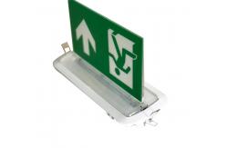 China Energy Saving LED Rechargeable Emergency Exit Sign Ni-Cd Battery Emergency Exit Light supplier
