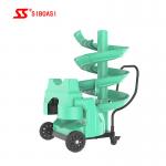 vertical oscillation Ball Launcher For Soccer , Football Ball Throwing Machine