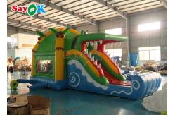 China Inflatable Slip And Slide Inflatable Bounce House Kids Jumping Bouncy Castle Combo Slide supplier