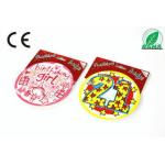 Delicate Festival Flashing LED Module Sticker 80GSM WCA EMC Musical LED Badge for sale