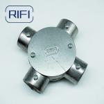 1/2 3/4 Terminal Junction Box 4 Way For Electrical Metallic Tubing Distribution Wiring Box for sale