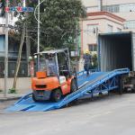 5-15tons Mobile Loading Dock Ramps Manual Temporary Dock Ramps for sale