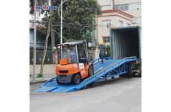 China 5-15tons Mobile Loading Dock Ramps Manual Temporary Dock Ramps supplier