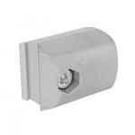 DYJ28-A01 OD28 Aluminum Lean Tube Profile Pipe Connecting Accessory industrial