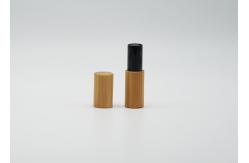 China Cylinder Shape Bulk 3.5g Bamboo Lip Balm Tubes supplier