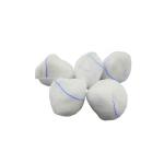 Sterile Medical Cotton Gauze Ball with X-Ray Thread Disposable Peanut ball 100% cotton multiple size blue thread surgery for sale