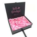 Customized Magnetic Gift Box Cardboard Paper Wig Hair Extension Folding Packaging Box